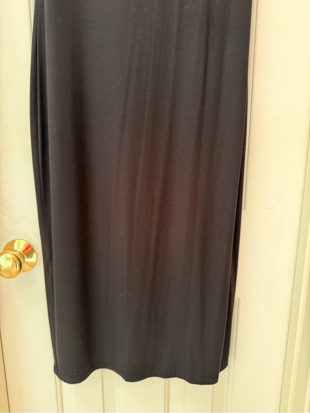 Thyme & Honey Black Mock Neck Mdi Stretch Knit Sheath Dress, Sleeveless, Sz S - Picture 11 of 15